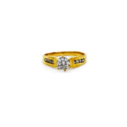 ANILLO PARA DAMA SOLITARIO TENNIS PIEDRAS ORO 18K