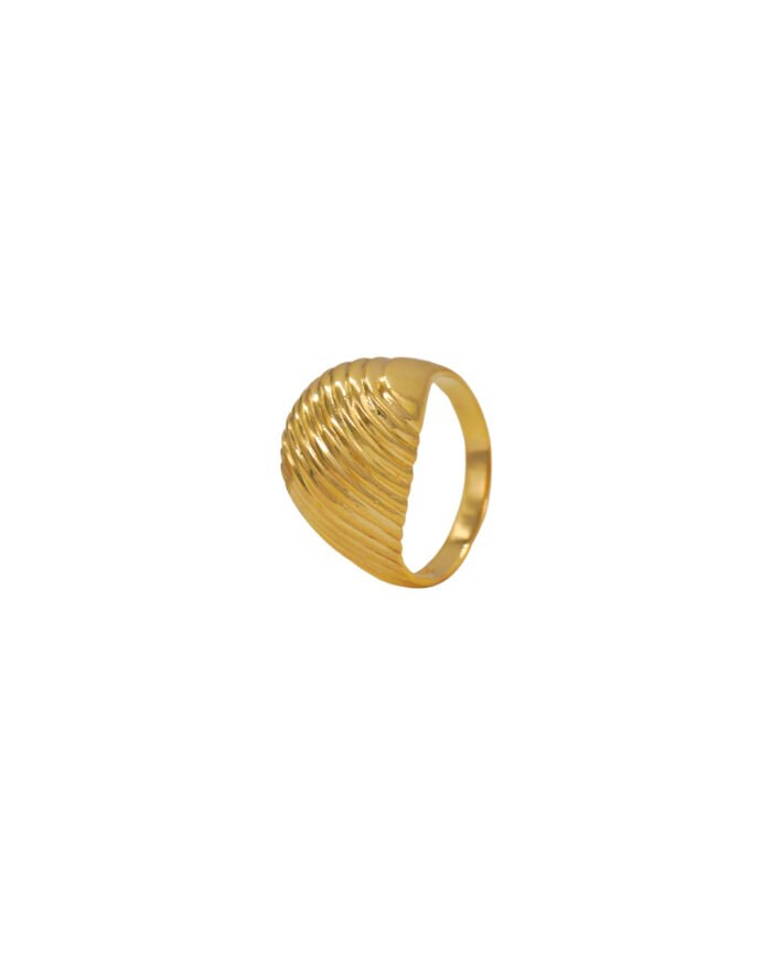 ANILLO PARA DAMA CURRUGADO ORO 18K - Image 1