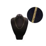 CADENA TEJIDO COLA DE RATON MACISA CORTA ORO 18K