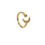 ANILLO CON ZIRCONES 18K