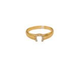 ANILLO HERRADURA 18K