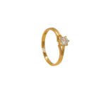 ANILLO COMPROMISO 18K