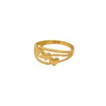 ANILLO CORAZONES 18K