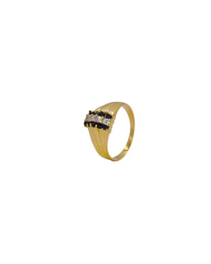 ANILLO PARA DAMA REGLETA CURRUGADO ORO 18K