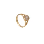 ANILLO PARA DAMA BOLA DE FUEGO ORO 18K