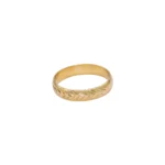 ANILLO MATRIMONIO DIAMANTADO ORO 18K