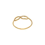 ANILLO PARA DAMA INFINITO CALADO FINO ORO 18K