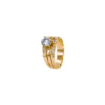 ANILLO SOLITARIO ORO 18K