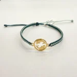 PULSO TEJIDO CON HERRAJE PISCIS 18K