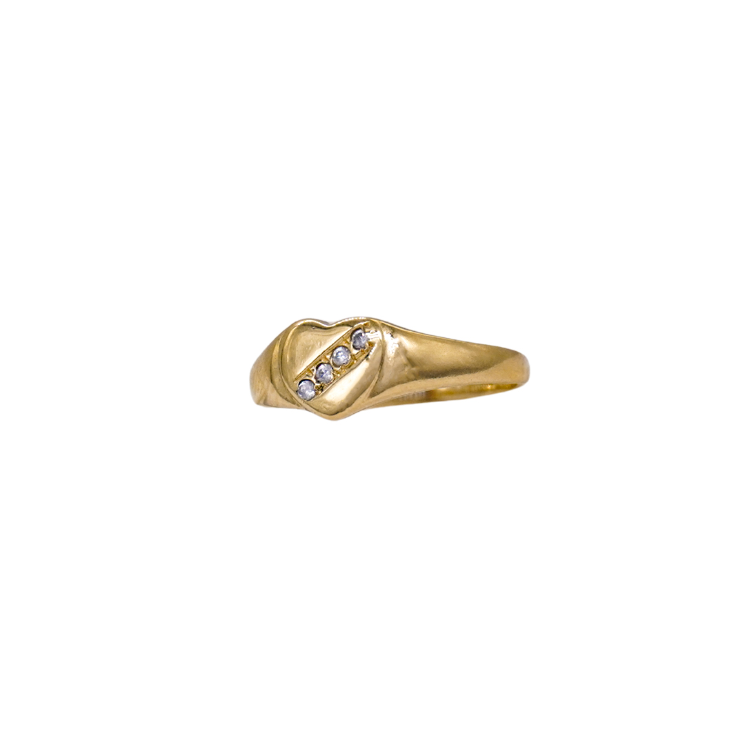 1902563.webp ANILLO PARA DAMA CORAZON ORO 18K - Image 1