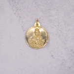 DIJE MEDALLA VIRGEN CARMEN ORO 18K