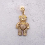 DIJE OSO TOUS PIEDRAS ORO 18K
