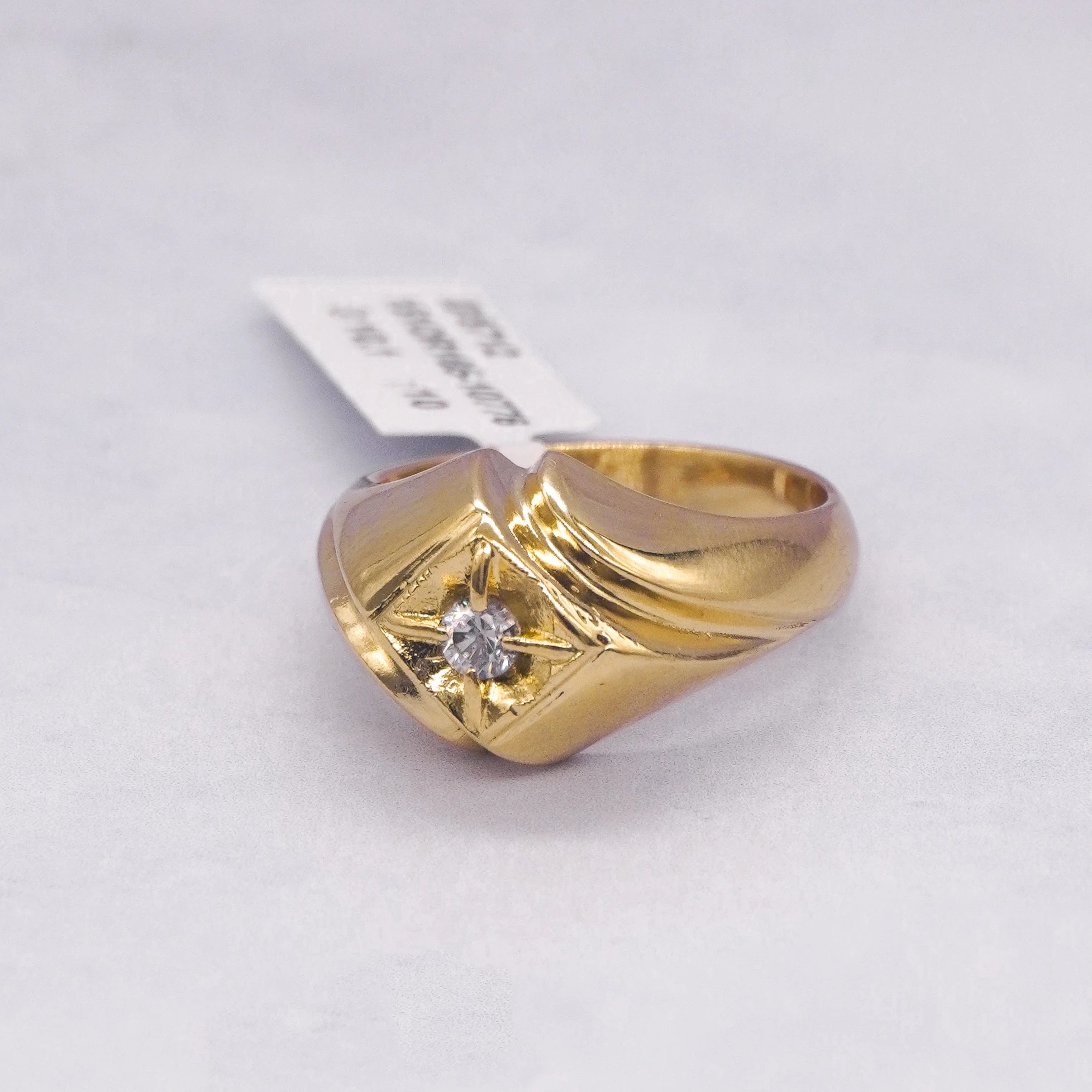 1515712 ANILLO PARA HOMBRE PIEDRA ORO 18K - Image 1