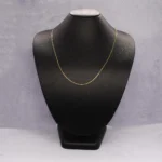 CADENA TEJIDO COLA DE RATON ORO 18K