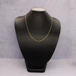 CADENA TEJIDO CORDON SALOMONICO ORO 18K