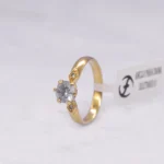 ANILLO PARA DAMA SOLITARIO ORO 18K