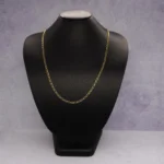 CADENA TEJIDO BANANA LARGA ORO 18K