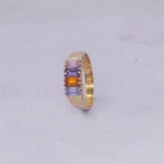 ANILLO PARA DAMA REGLETA ORO 18K