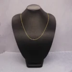 CADENA TEJIDO COLA DE RATON ORO 18K