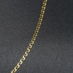 CADENA TEJIDO ESCALERA ORO 18K - Image 2