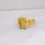 ANILLO PARA HOMBRE HERRADURA CABALLO ORO 18K