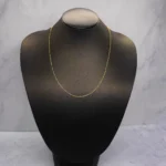 CADENA TEJIDO ROLON FINCA ORO 18K