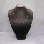 CADENA TEJIDO ESCALERA ESPECIAL ORO 18K