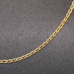 CADENA TEJIDO ESCALERA ESPECIAL ORO 18K - Image 2