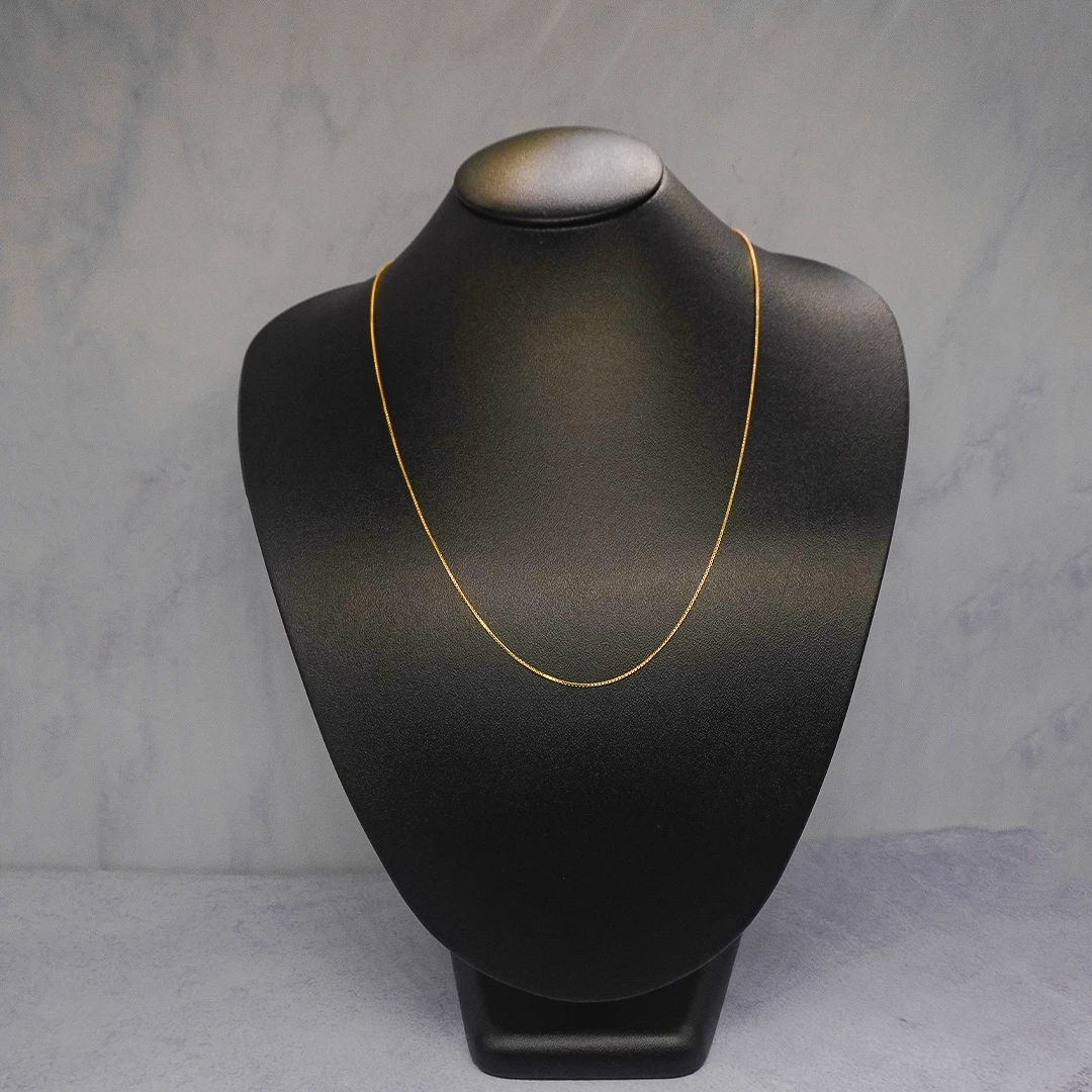 1571950.webp CADENA TEJIDO VENECIANA FINA CORTA ORO 18K - Image 1