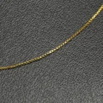 CADENA TEJIDO VENECIANA FINA CORTA ORO 18K - Image 2