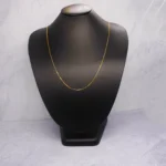 CADENA TEJIDO VENECIANA LARGA ORO 18K