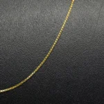 CADENA TEJIDO VENECIANA LARGA ORO 18K - Image 2