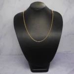 CADENA TEJIDO ESPECIAL DOS OROS 18K