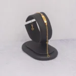 PULSO PLACA PEQUEÑO ORO 18K