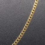 CADENA TEJIDO CUBANA MACISA ORO 18K - Image 2