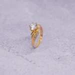 ANILLO SOLITARIO ORO 18K