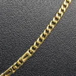 CADENA TEJIDO CUBANA OJOS DE LINCE ORO 18K - Image 2