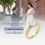 Anillos de COMPROMISO ORO DE 18K ECUADOR
