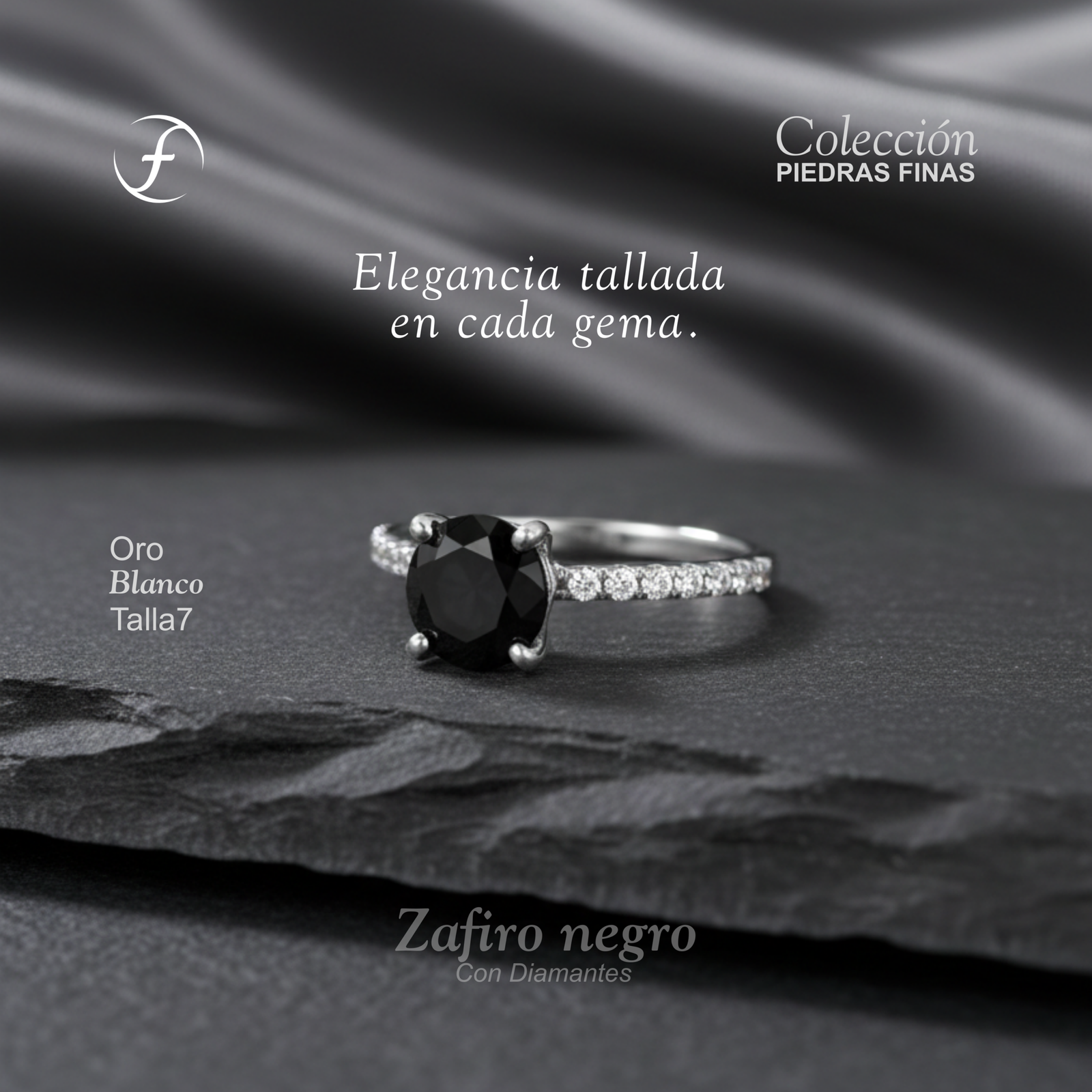 Orofino, Ecuador, Oro 18k, diamantes, piedras finas, perlas, esmeraldas, oro blanco, Zafiro