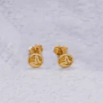 ARETES TOPOS VIRGO 18K