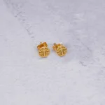 ARETES TOPOS LIBRA 18K