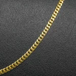 CADENA TEJIDO CUBANA ORO 18K - Image 2