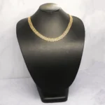 CADENA TEJIDO CHINO TRES OROS 18K