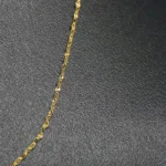 CADENA TEJIDO GRANO DE CAFE ORO 18K - Image 2