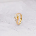 ANILLO DE COMPROMISO ORO 18K