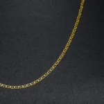 CADENA TEJIDO ESCALERA PLANA ORO 18K - Image 2