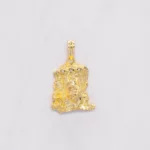 DIJE ROSTROS CRISTO ORO 18K