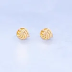 ARETES TOPOS LEO 18K