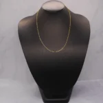 CADENA TEJIDO ANCLA FINA ORO 18K