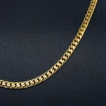 CADENA TEJIDO CUBANA MACISA ORO 18K - Image 2